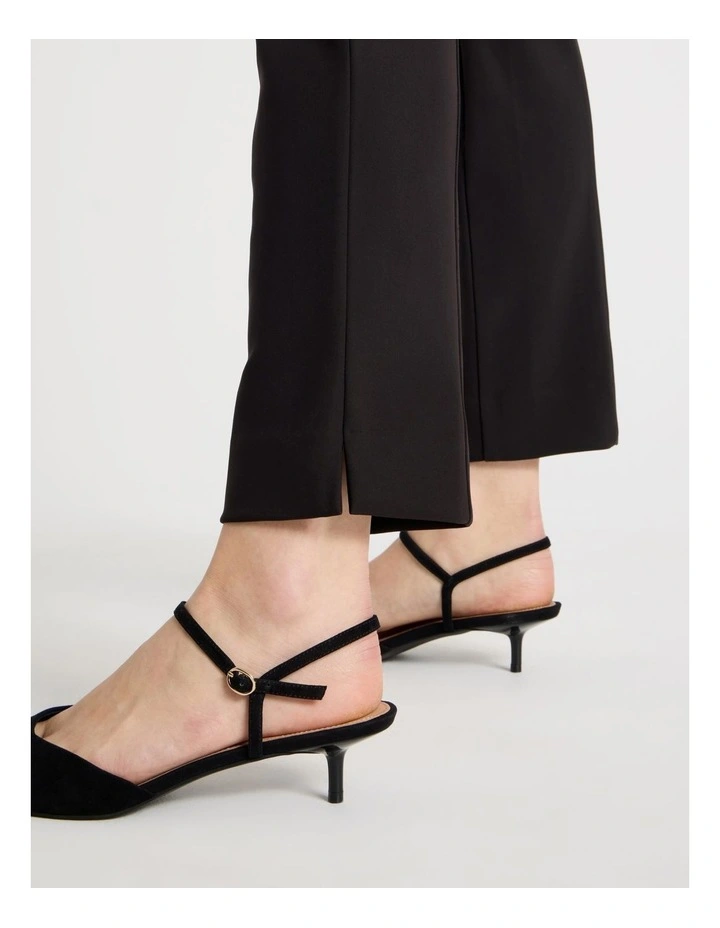 Techno Stretch Straight Leg Pant in Black image 3