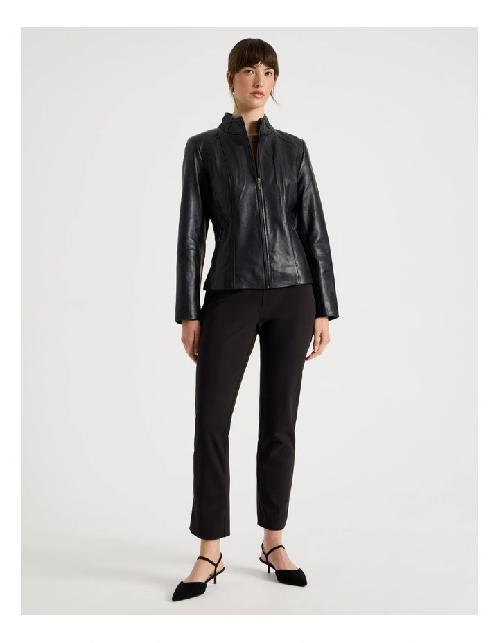 Techno Stretch Straight Leg Pant in Black image 7