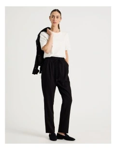 Weekend Pull On Pants in Black