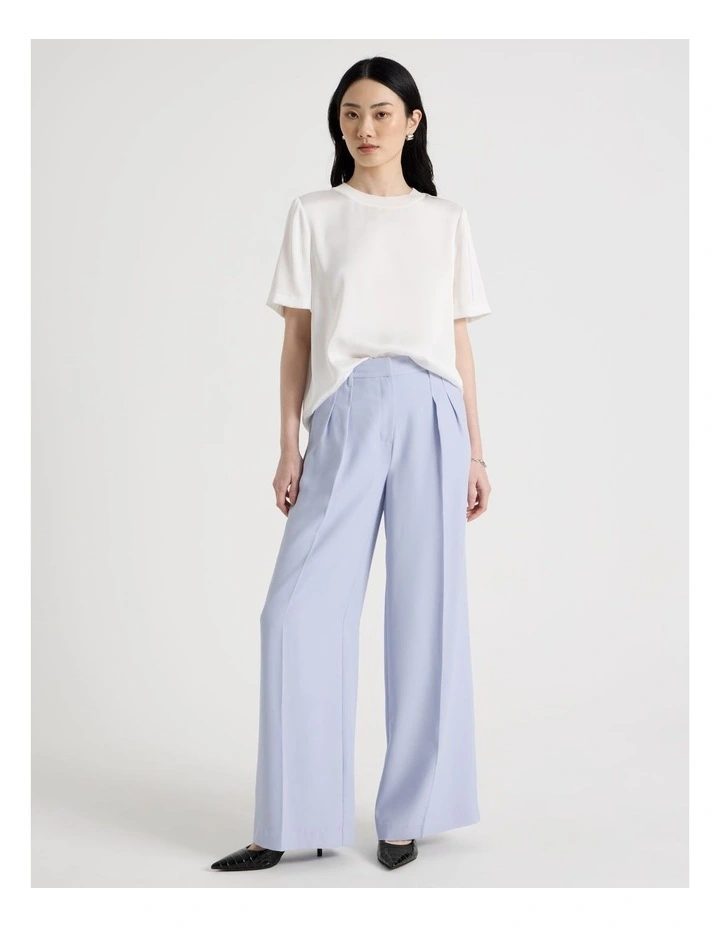 Wide Leg Pant in Dusty Blue image 1