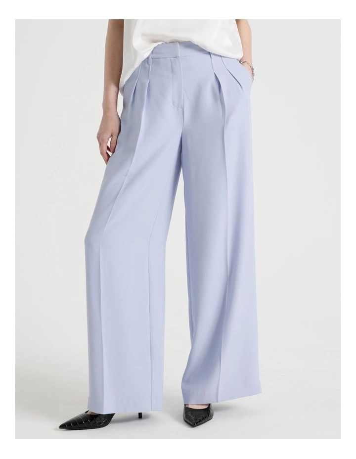 Wide Leg Pant in Dusty Blue image 2