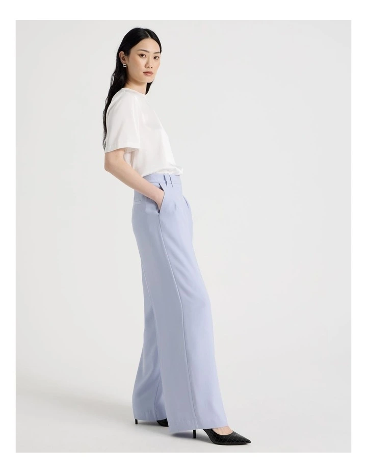 Wide Leg Pant in Dusty Blue image 3