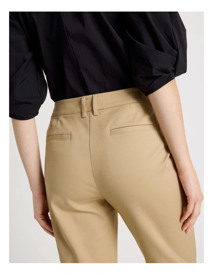 Compact Sateen Pant in Stone image 7