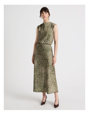 OLIVE OCELOT PRINT colour