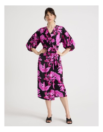 PINK FLORAL PRINT colour