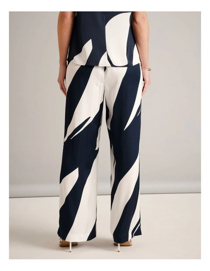 Fluid Satin Pant in Assorted image 5