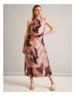 Halter Maxi Dress in Assorted