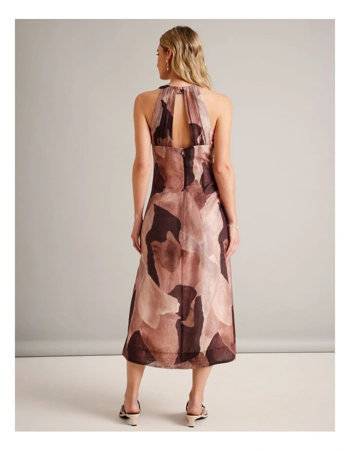 Halter Maxi Dress in Assorted image 5