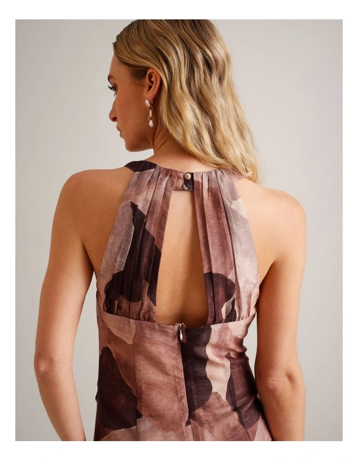 Halter Maxi Dress in Assorted image 6