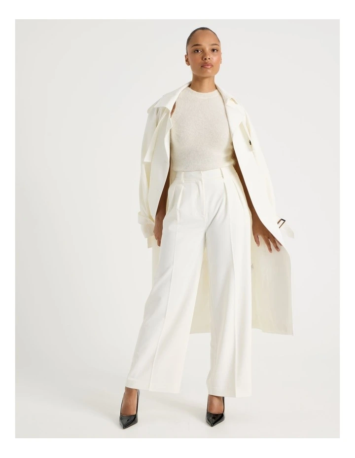 Wool Mohair Blend Sleeveless Fluffy Knit Top image 5