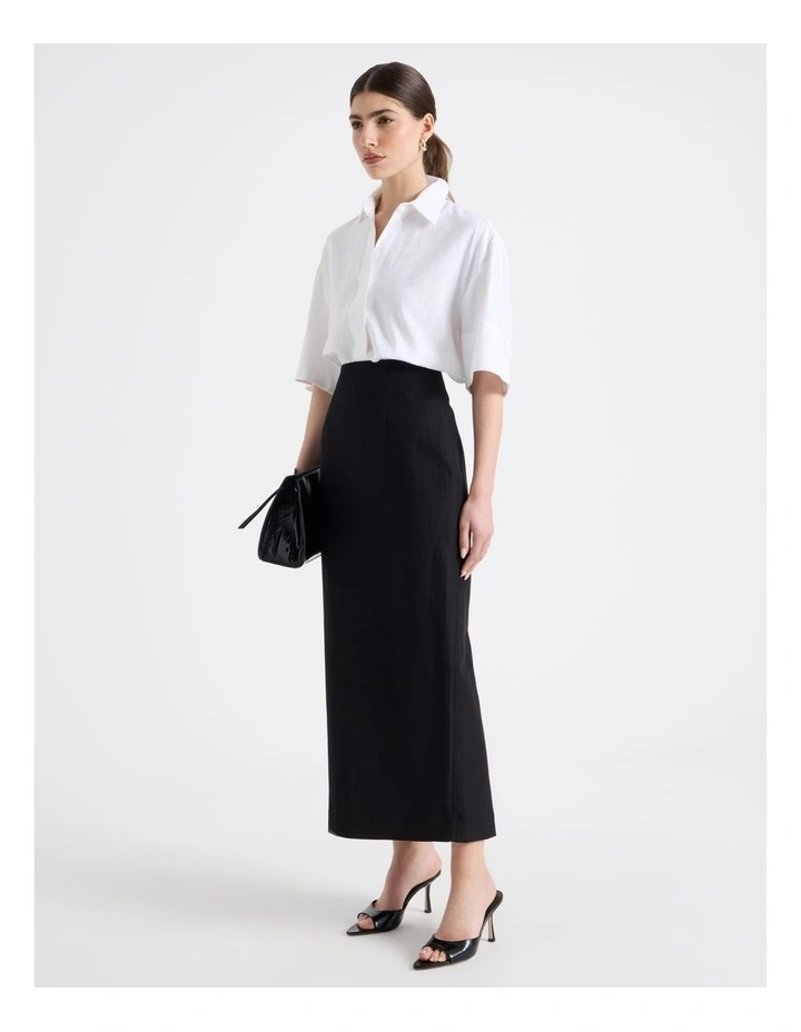 Short Sleeve Shirt in White image 2