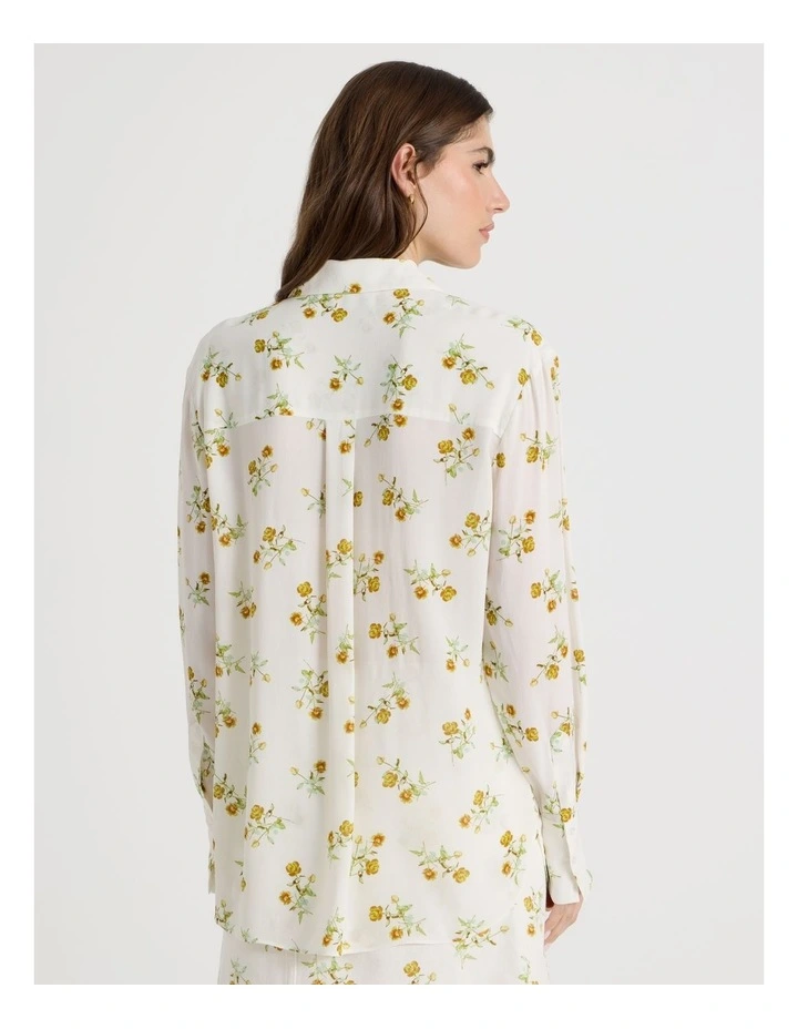 Flowy Shirt in Ivory image 6