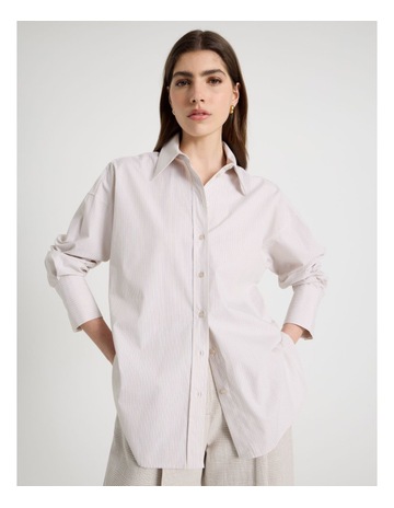 MINK/WHITE STRIPE colour