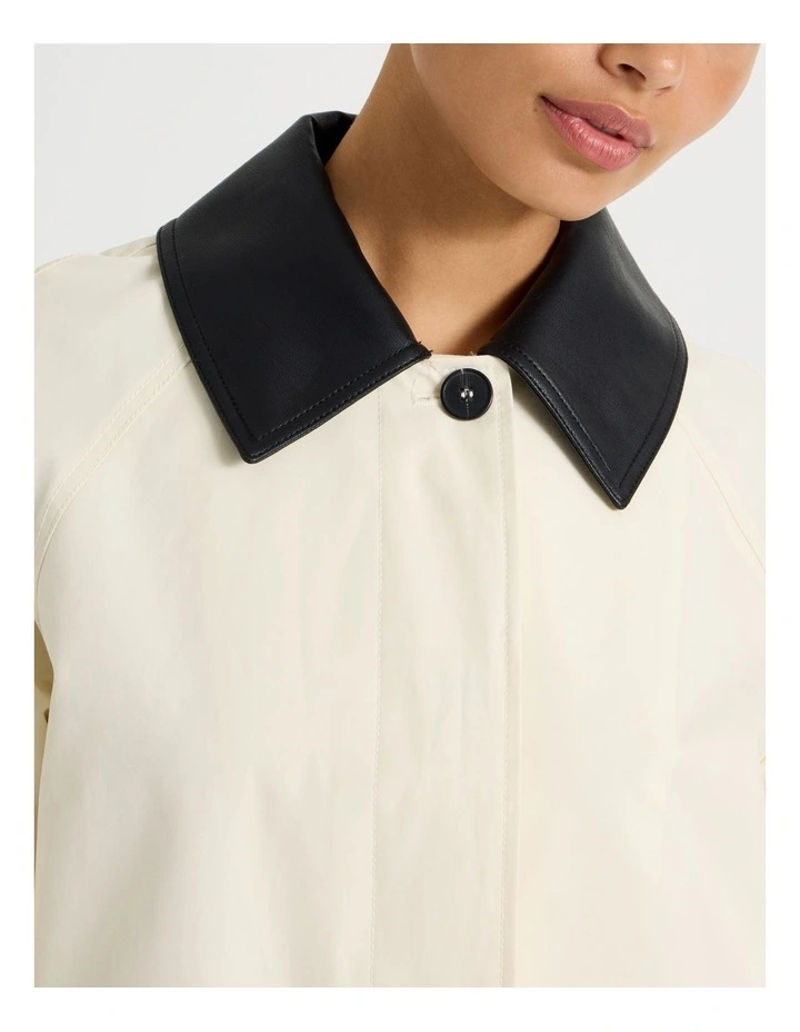 Duster Coat in Ecru image 6