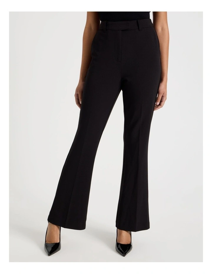 Flare Pant in Black image 4
