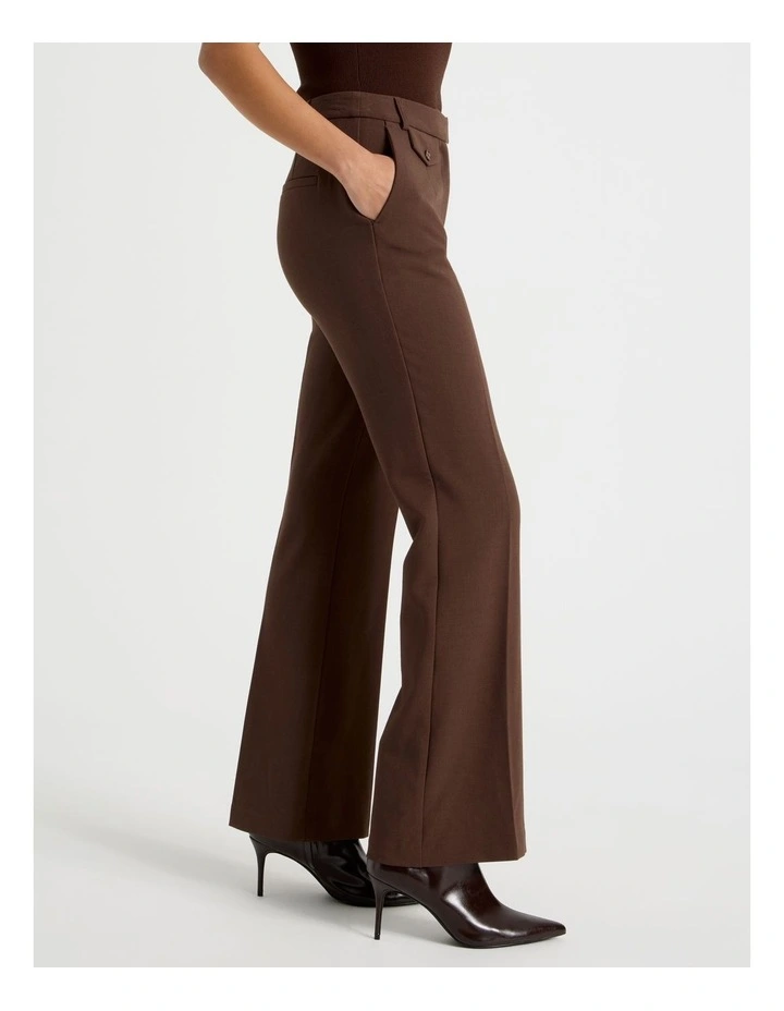Bootcut Pant in Dark Brown image 5