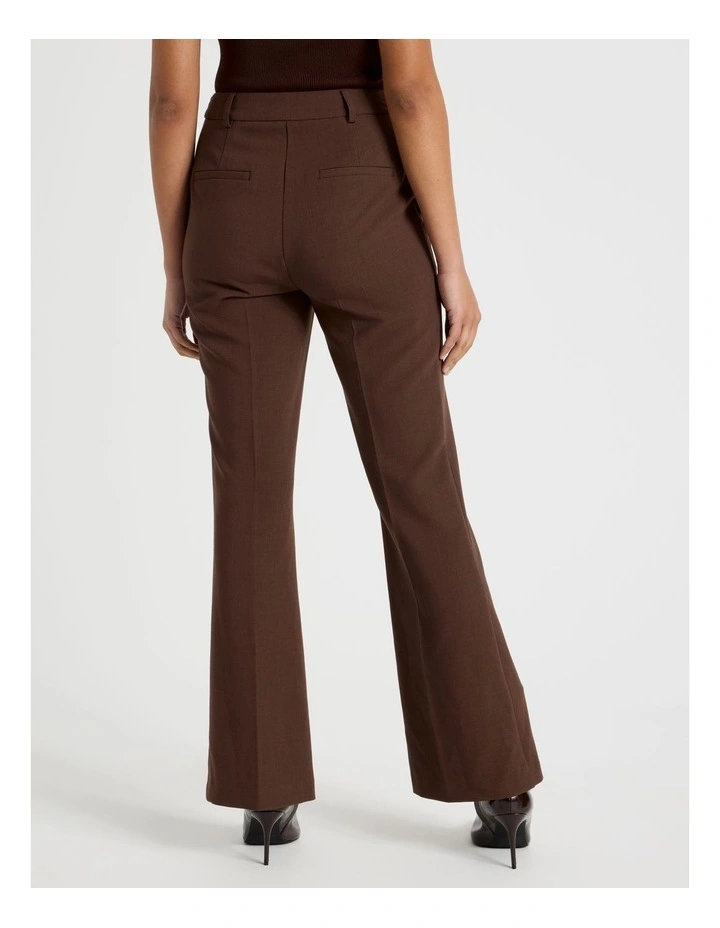 Bootcut Pant in Dark Brown image 6