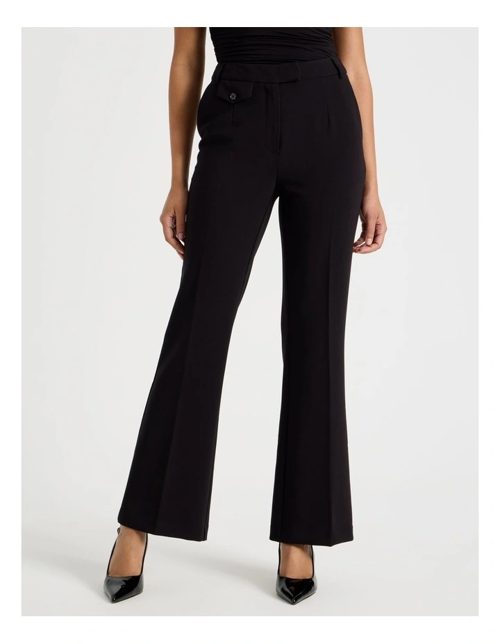Bootcut Pant in Black image 2