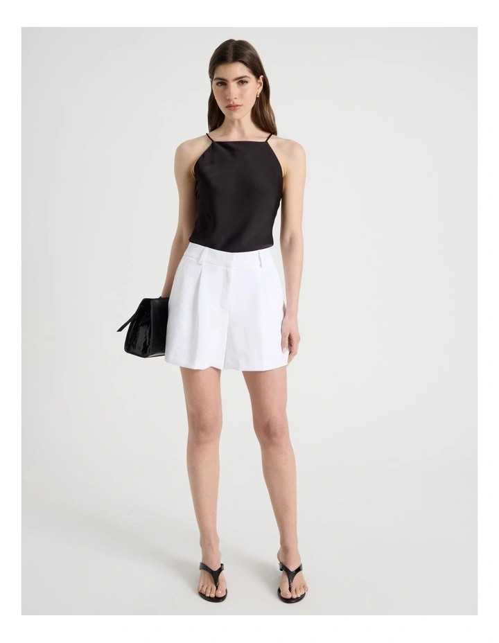 Tailored Short in White image 3