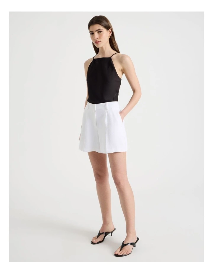 Tailored Short in White image 5