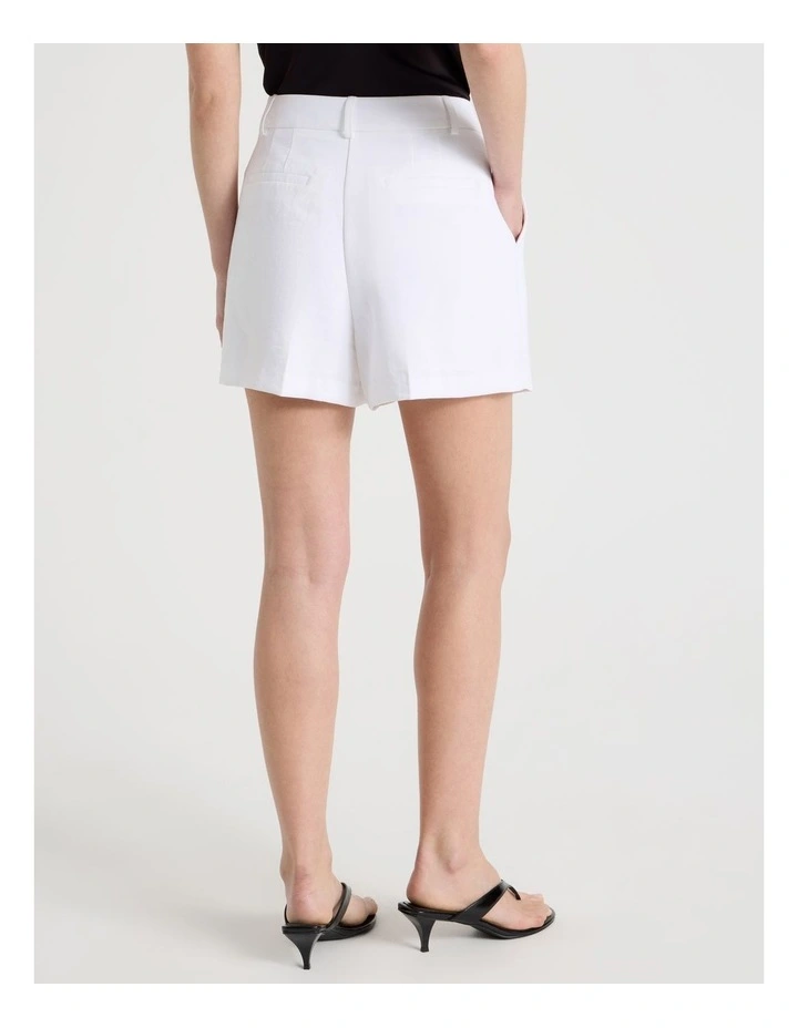 Tailored Short in White image 6