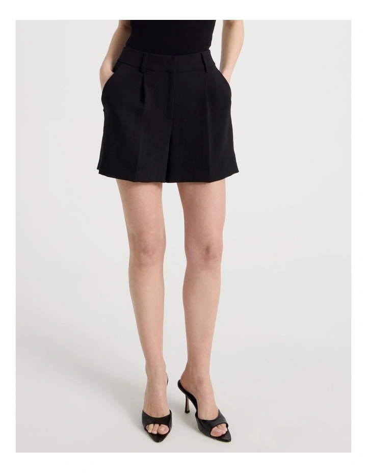 Tailored Short in Black image 3