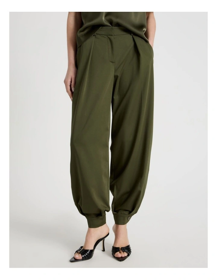 Soft Balloon Pant in Khaki image 2