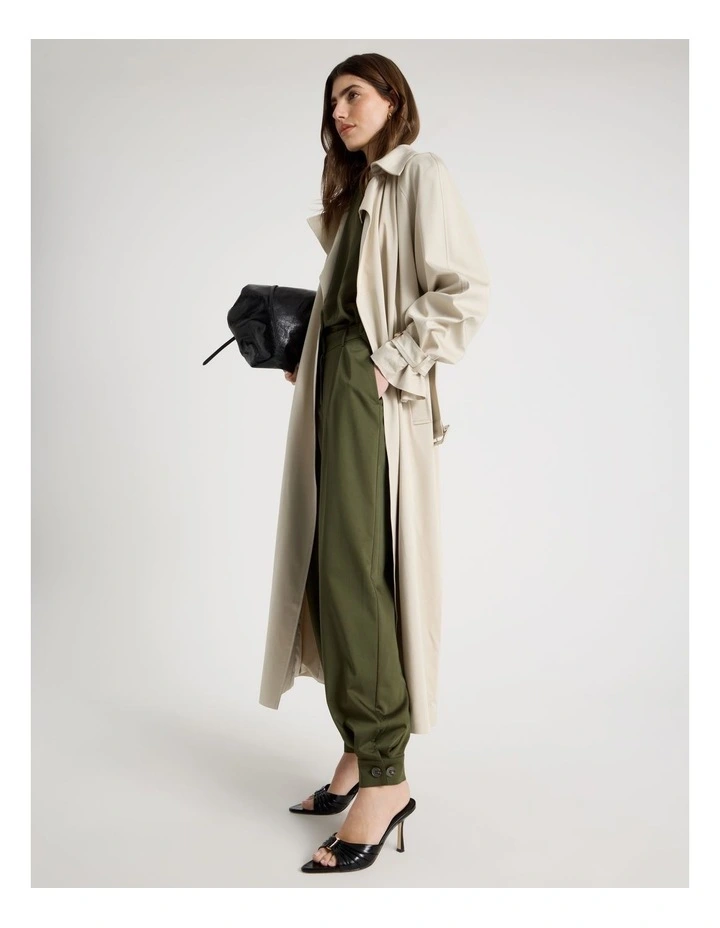 Soft Balloon Pant in Khaki image 3