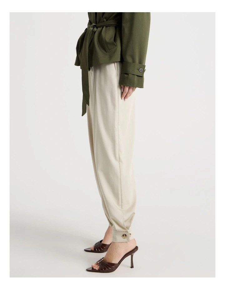 Soft Balloon Pant in Stone image 2