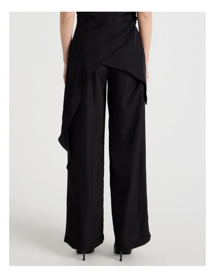 Pull On Pant in Black image 4