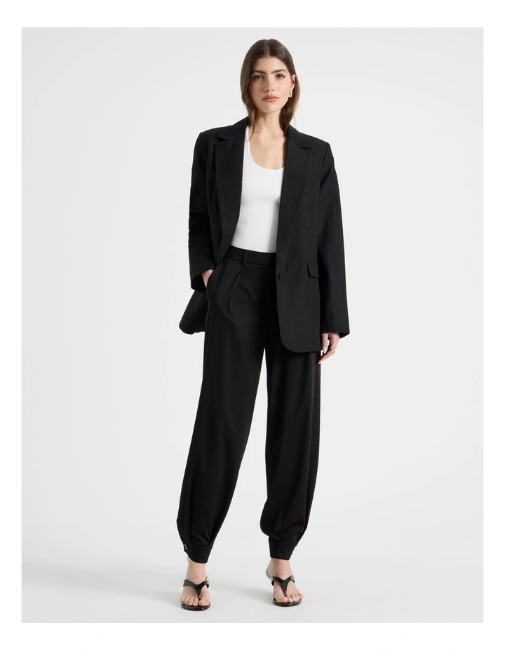 Soft Balloon Pant in Black image 1