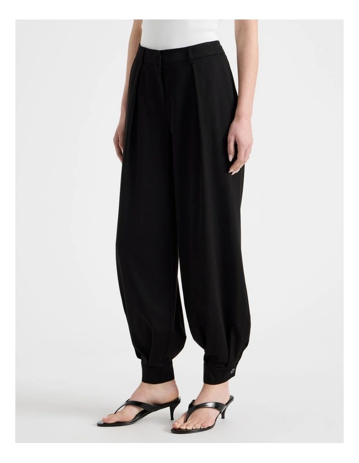 Soft Balloon Pant in Black image 2