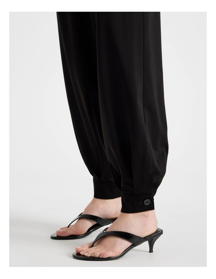Soft Balloon Pant in Black image 3