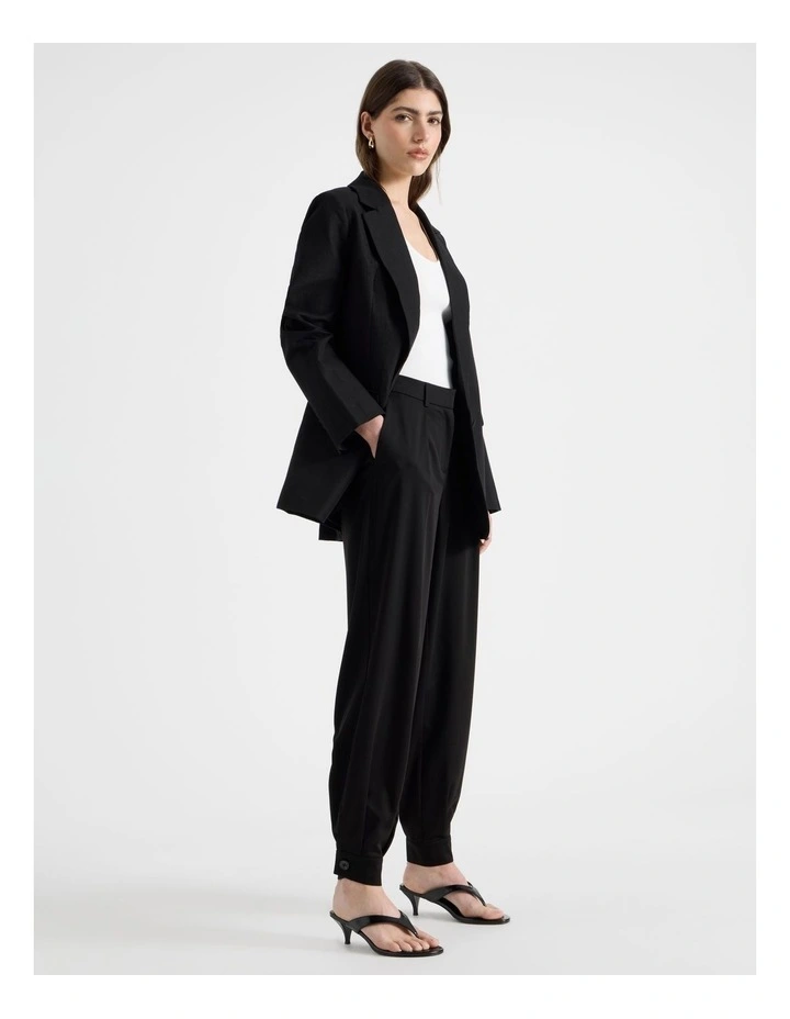 Soft Balloon Pant in Black image 4