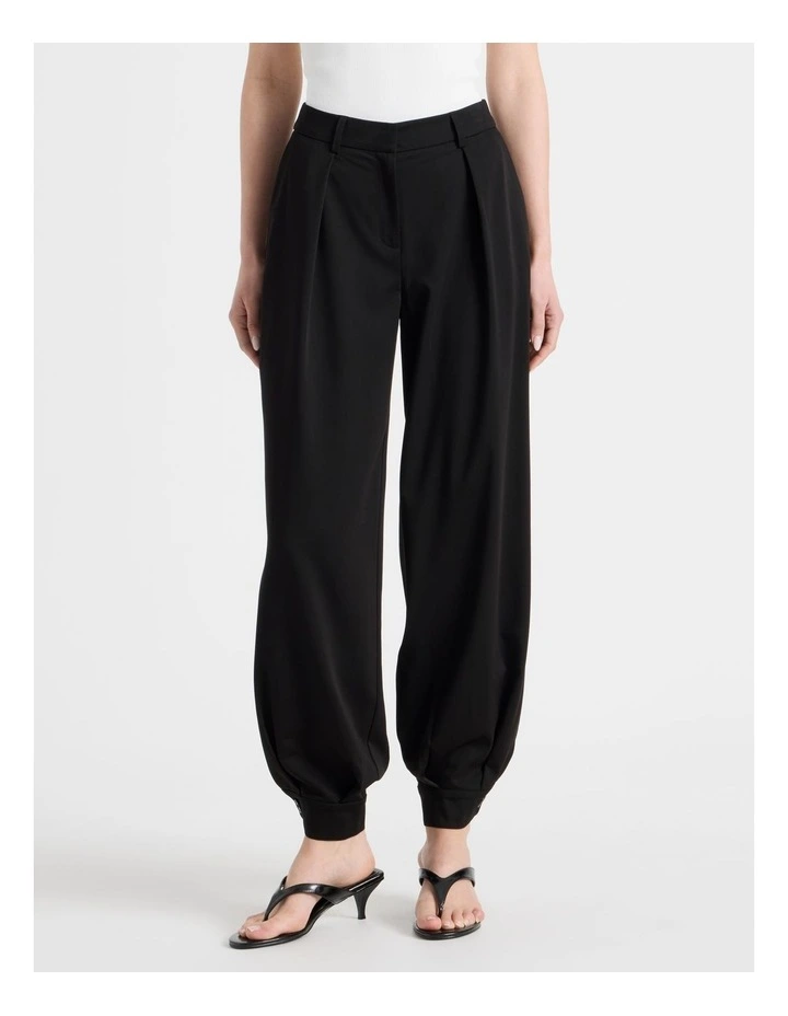 Soft Balloon Pant in Black image 5