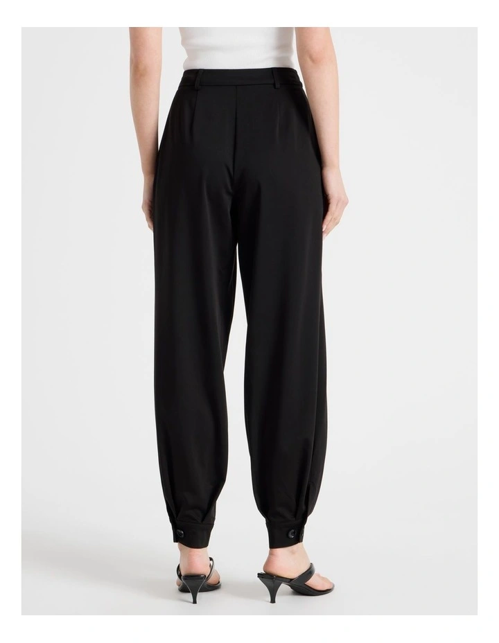 Soft Balloon Pant in Black image 6