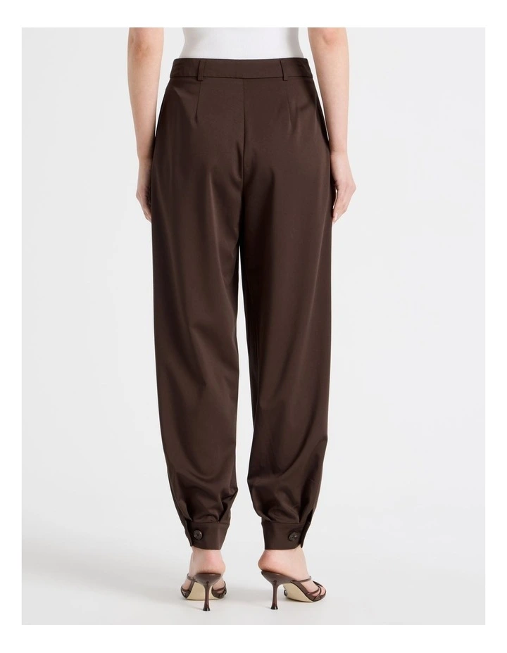 Soft Balloon Pant in Chocolate image 6