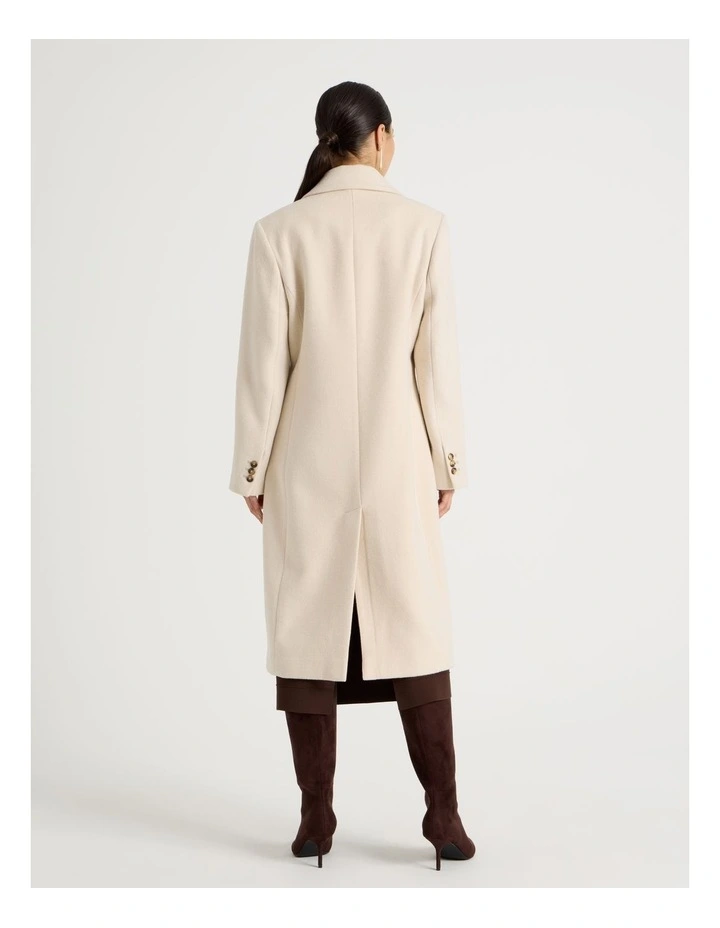 Petite Top Coat in Stone image 6