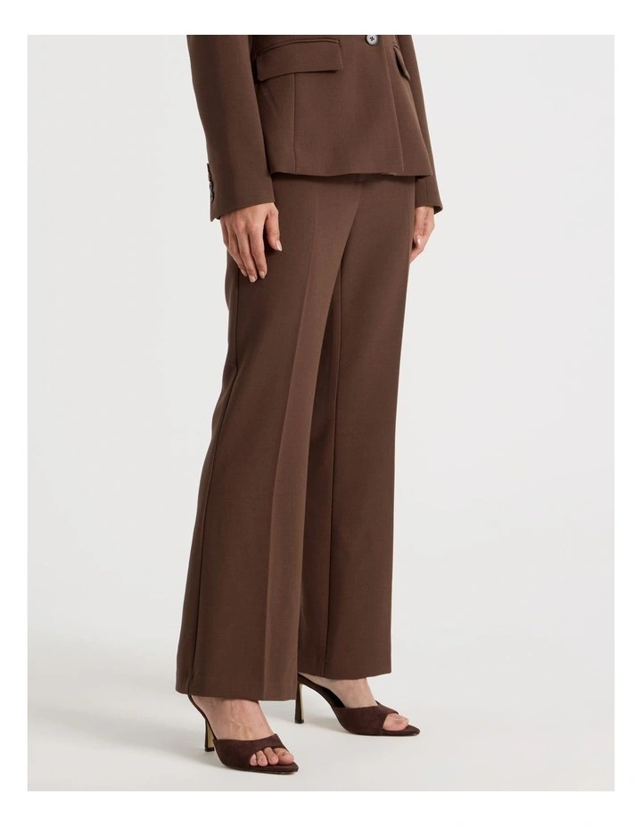 Petite Bootcut Pant in Dark Brown image 4