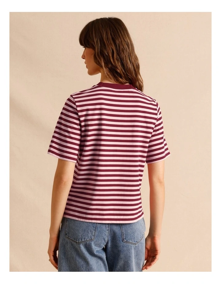 Christmas Tee in Pink image 4