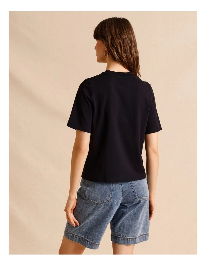 Christmas Tee in Black image 3