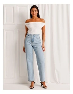 Textured Twist Cowl Neck Top in White