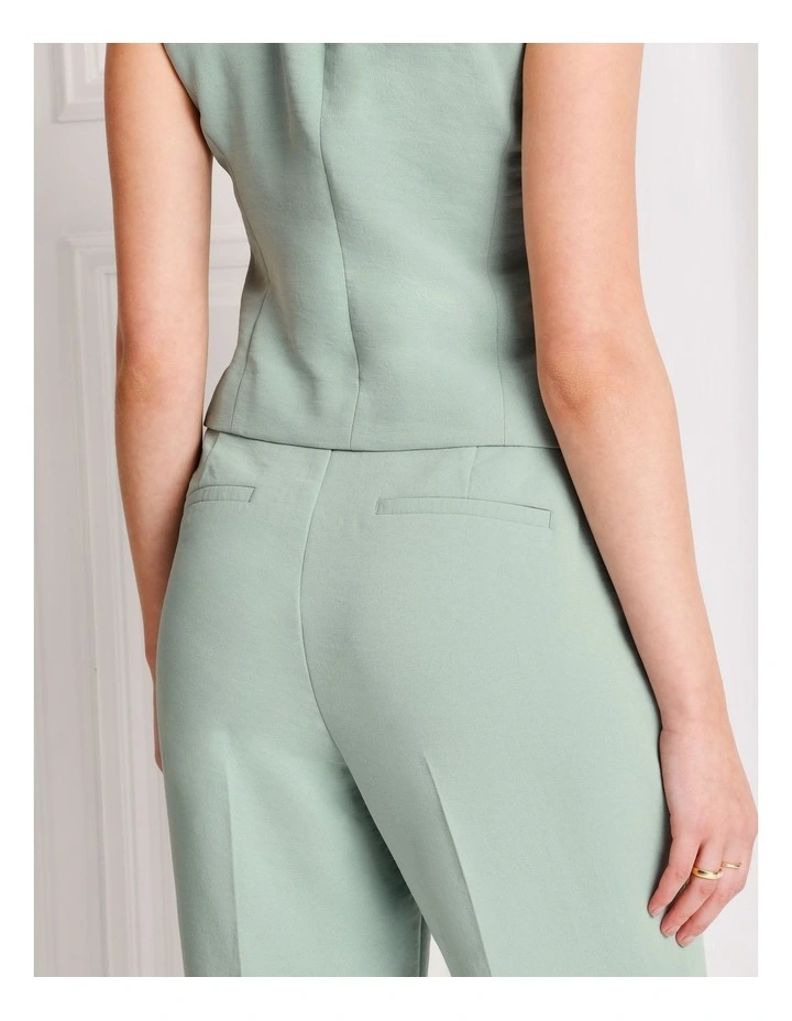 Straight Leg Pant in Matcha image 5