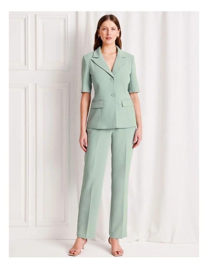 Straight Leg Pant in Matcha image 6