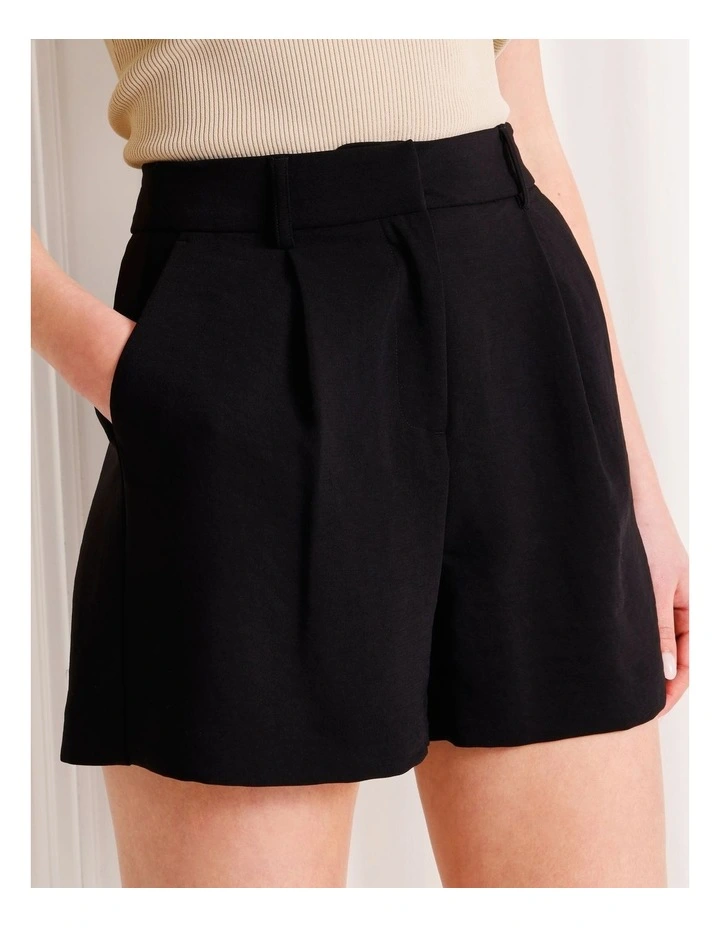 Tailored Short in Black image 3