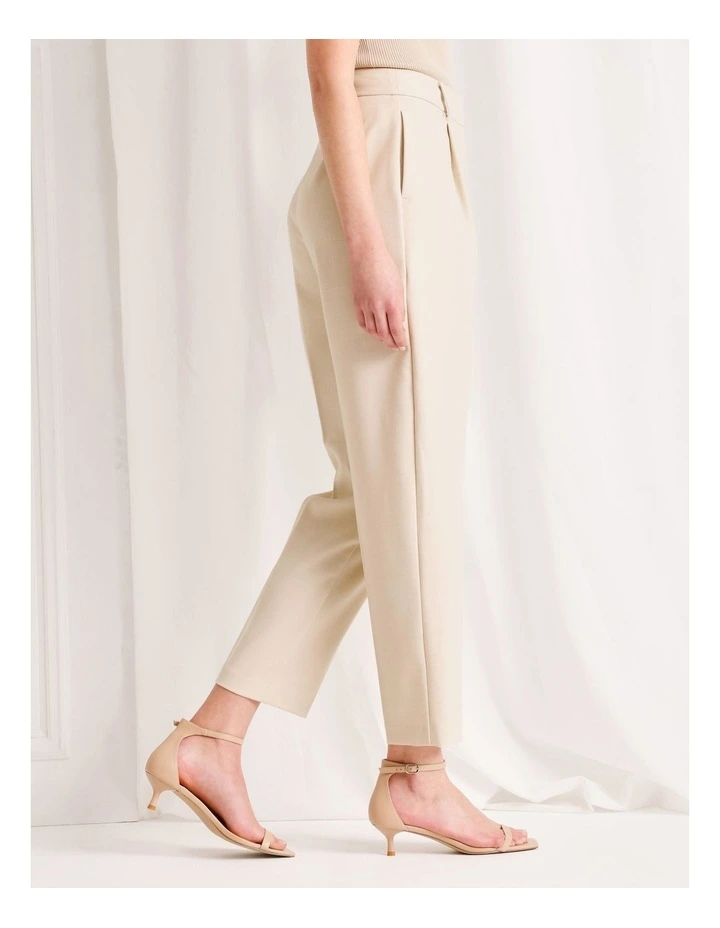 Barrel Leg Pant in Stone image 2