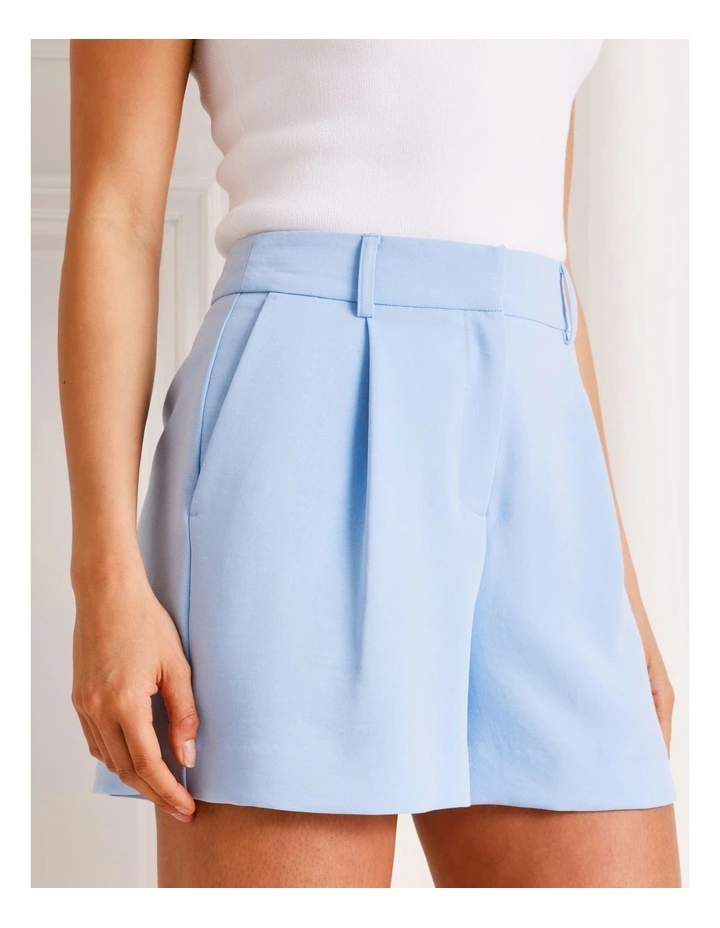 Tailored Short in Light Blue image 3