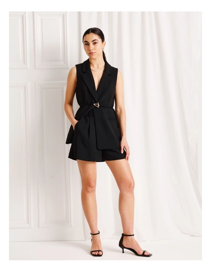 Tailored Short in Black image 1