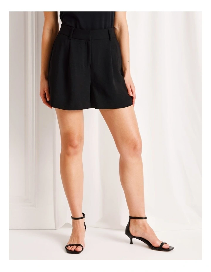 Tailored Short in Black image 3