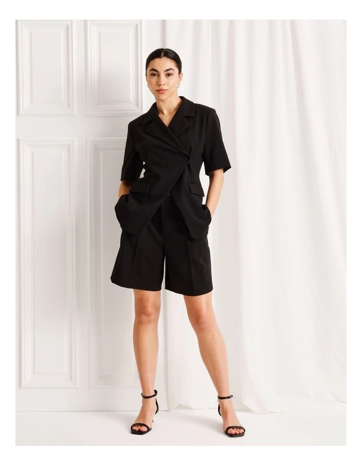 Bermuda Short in Black image 3